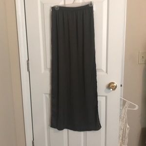 High waisted sateen skirt from forever 21